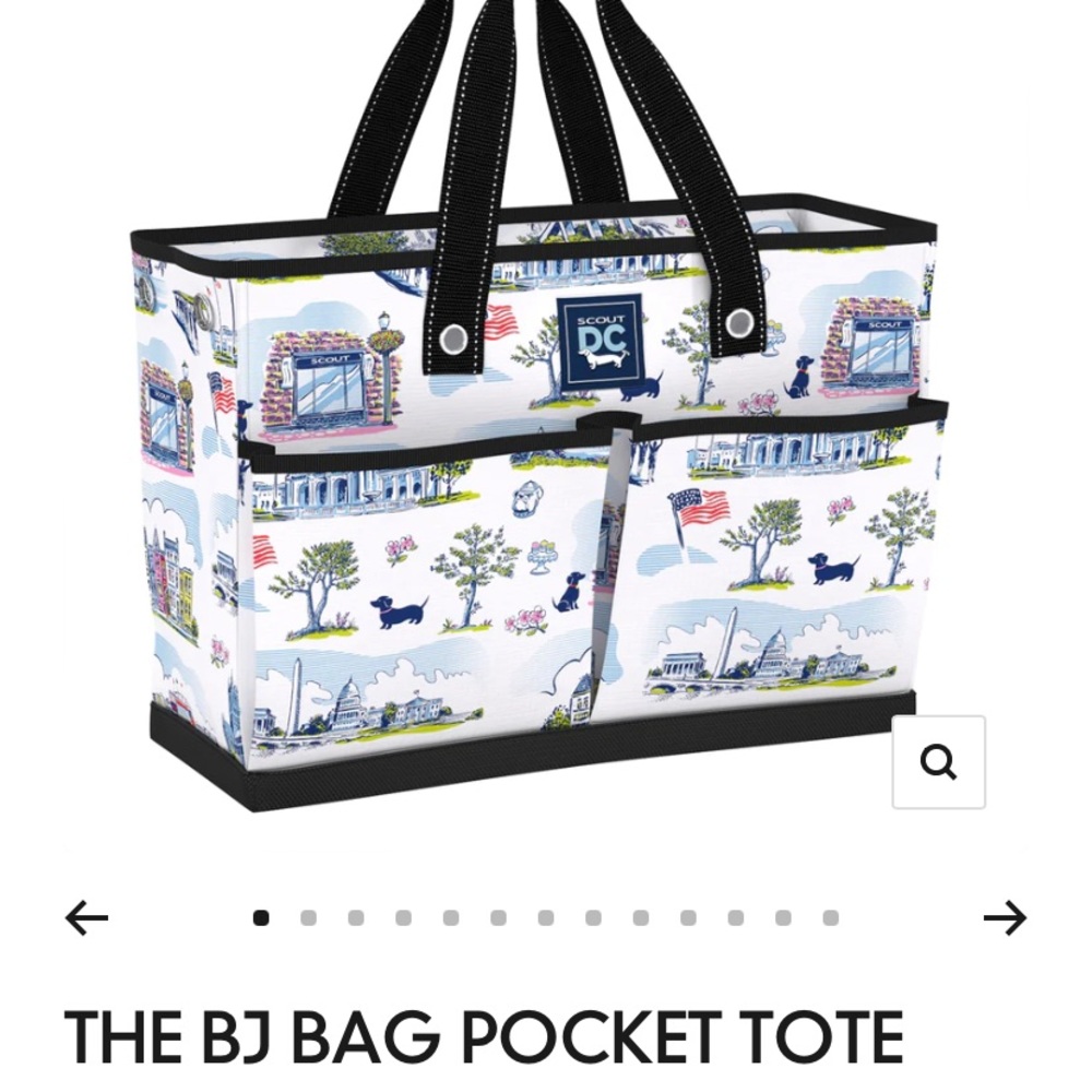 Scout BJ bag pocket tote